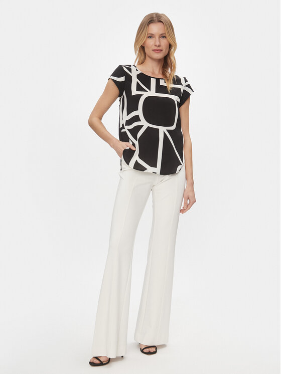 ONLY ONLY Blúz Vic 15161116 Fekete Regular Fit