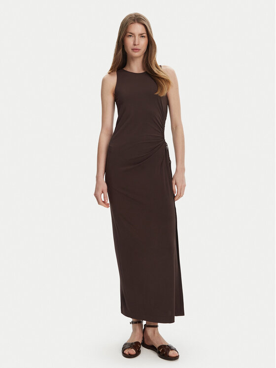 Max Mara Beachwear Max Mara Beachwear Nyári ruha 2516621049650 Barna Regular Fit