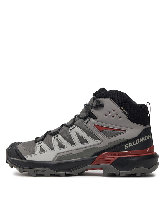 Salomon Salomon Παπούτσια πεζοπορίας X Ultra 360 Mid Gore-Tex L47447800 Γκρι