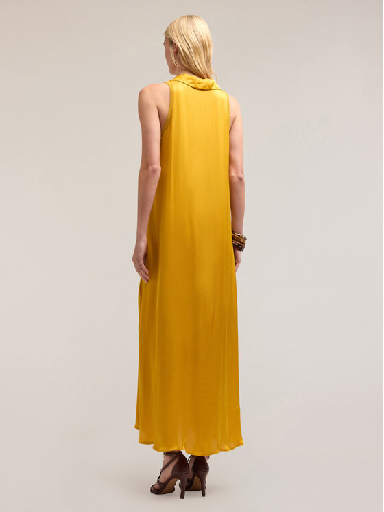 Motivi Motivi Vestito elegante 7087W001490N028 Giallo Over Fit