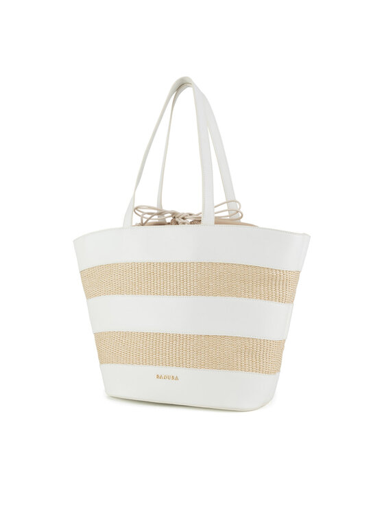 Badura Badura Handtasche NOVA-01 Weiß