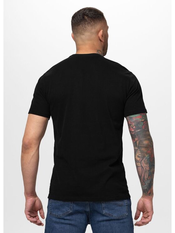 PITBULL PITBULL T-Shirt USA CAL Czarny Regular Fit
