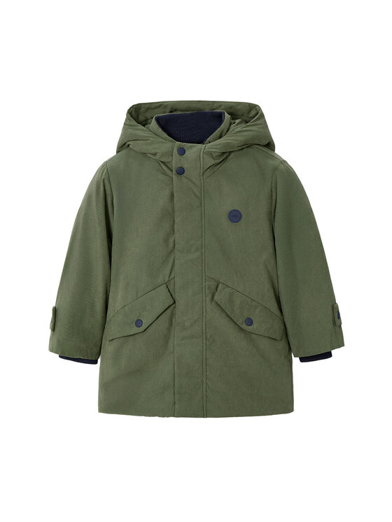 Mayoral Mayoral Zimní bunda 4419 Khaki Regular Fit