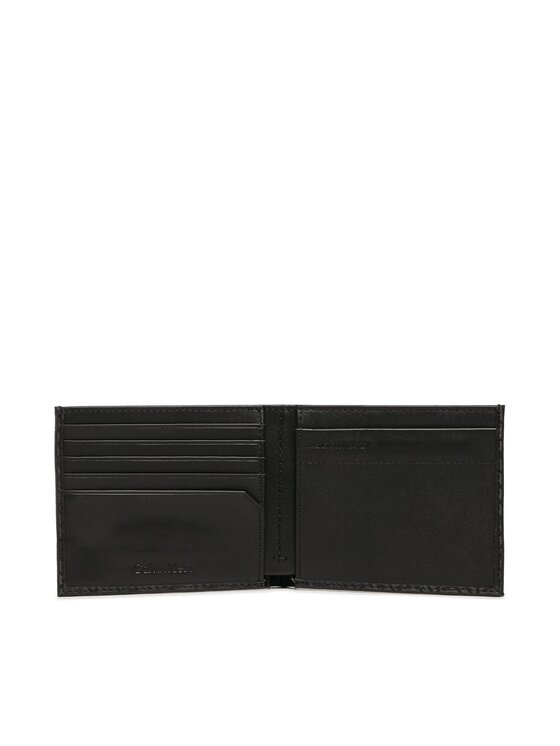 Calvin Klein Calvin Klein Maks Daily Tech Bifold 5Cc W/Mag Coin K50K510197 Melns