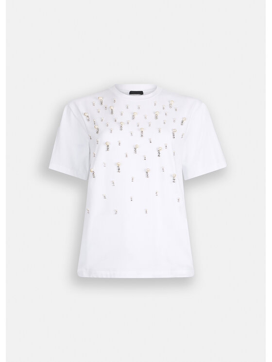 Liu Jo Liu Jo T-shirt CF5072JS08811111 Bianco Regular Fit