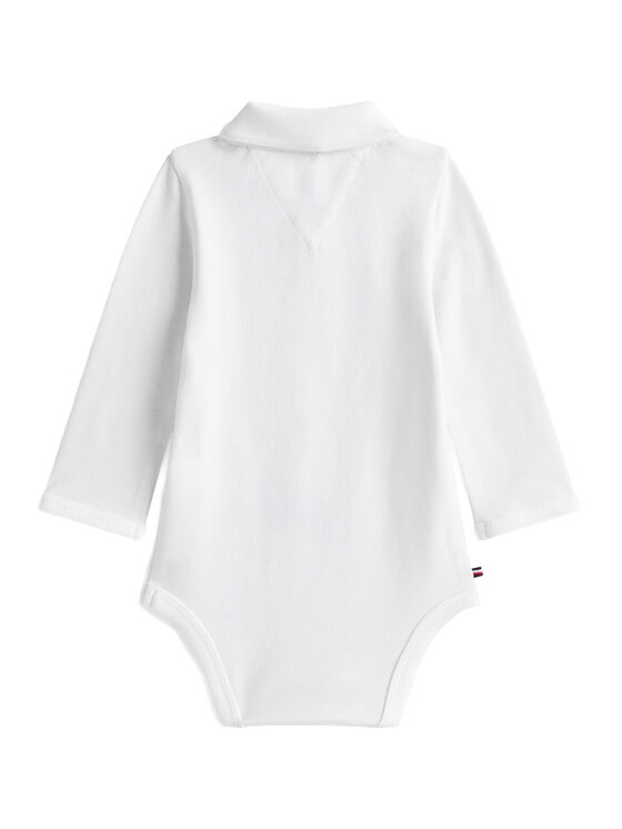 Tommy Hilfiger Tommy Hilfiger Body pentru copii KN0KN02075 Alb