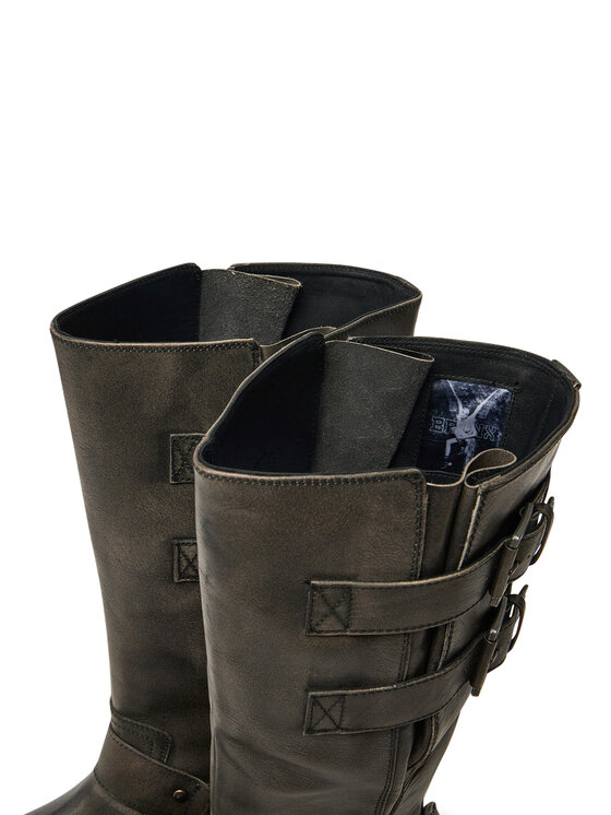 Bronx Bronx Csizma New-Tough 14333-A Fekete