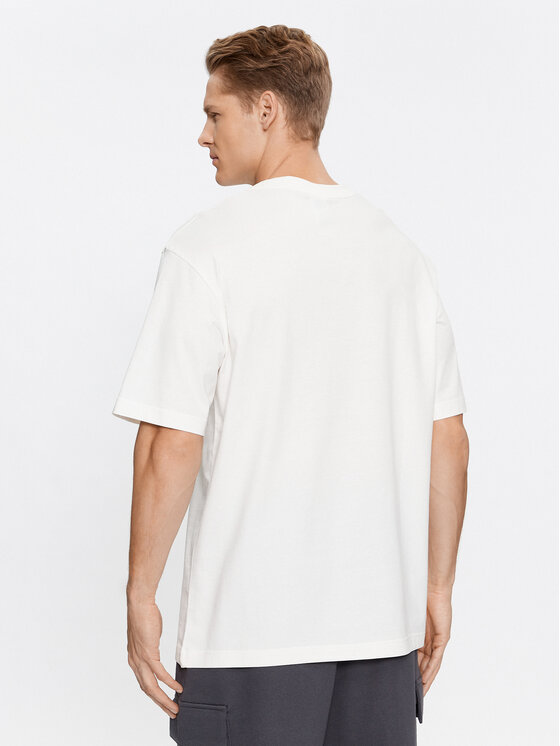 Reebok Reebok T-Shirt Basketball IL4435 Bílá Regular Fit