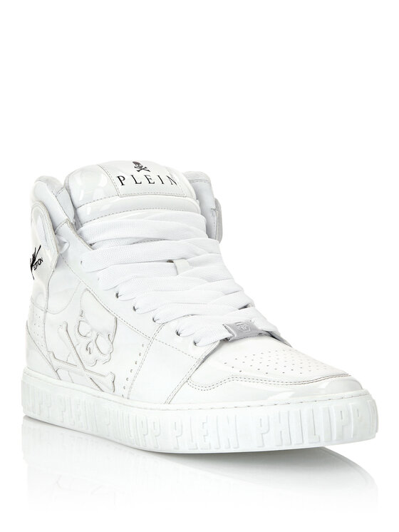 PHILIPP PLEIN PHILIPP PLEIN Sneakersy 4545 Biały