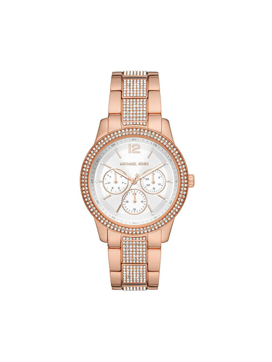 Michael Kors Zegarek Tibby MK7293 Różowe złocenie