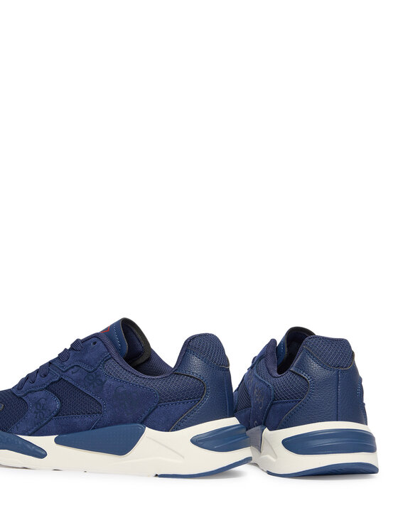 Guess Guess Sneakersy L5BZ08 L0870 Tmavomodrá