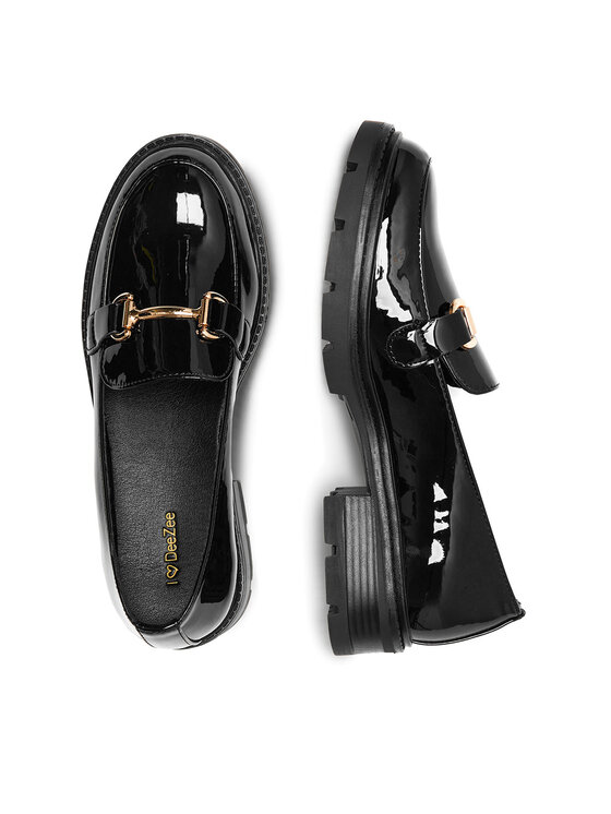 DeeZee DeeZee Loafers FLORENCE HY60116-3 Μαύρο