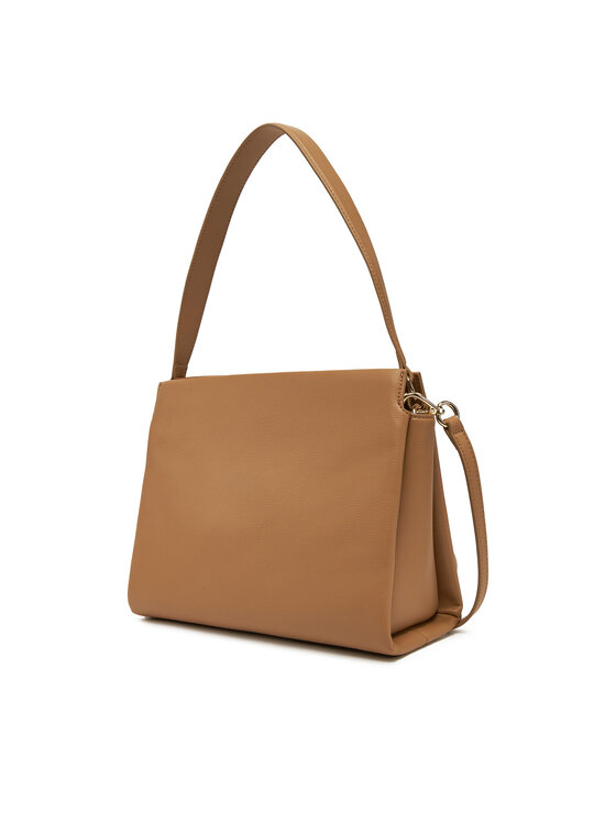 Tommy Hilfiger Tommy Hilfiger Ročna torba Th Legacy Med Satchel AW0AW17173 Rjava