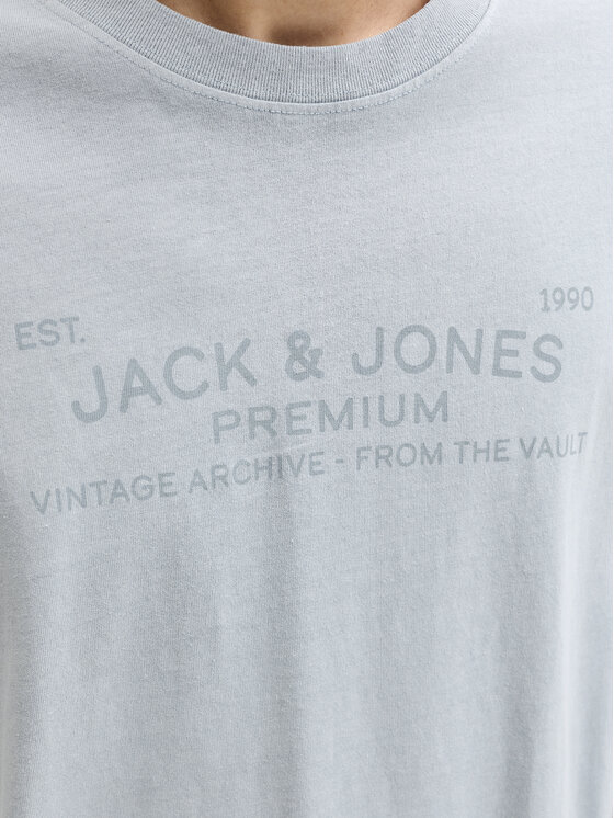 Jack & Jones Jack & Jones Tričko Blucaleb 12293014 Modrá Regular Fit