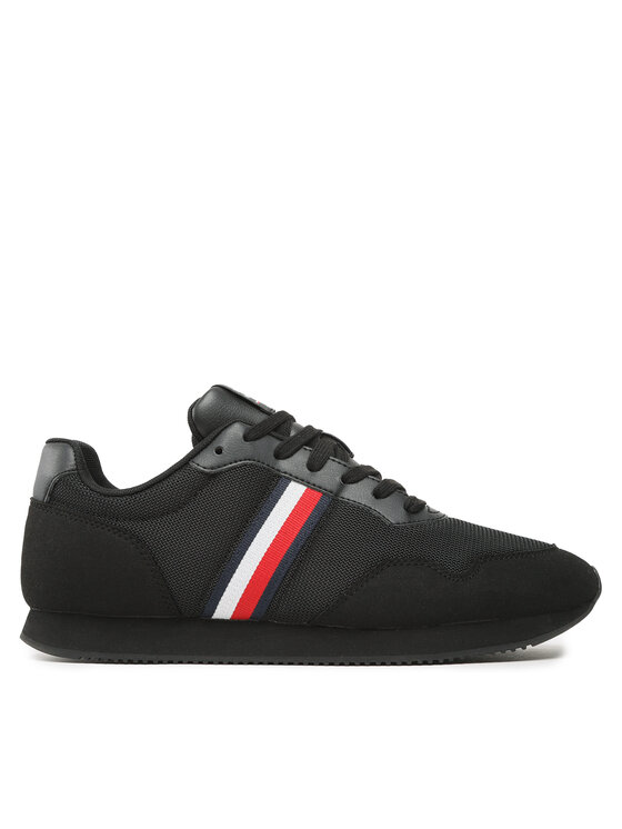 Tommy Hilfiger Tommy Hilfiger Laisvalaikio batai Core Lo Runner FM0FM04504 Juoda