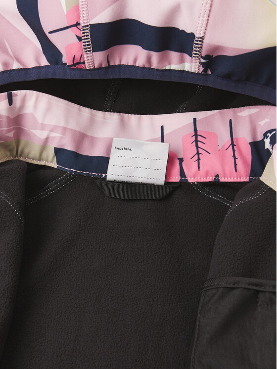 Reima Reima Softshell jakna Vantti 5100009D Ružičasta Regular Fit