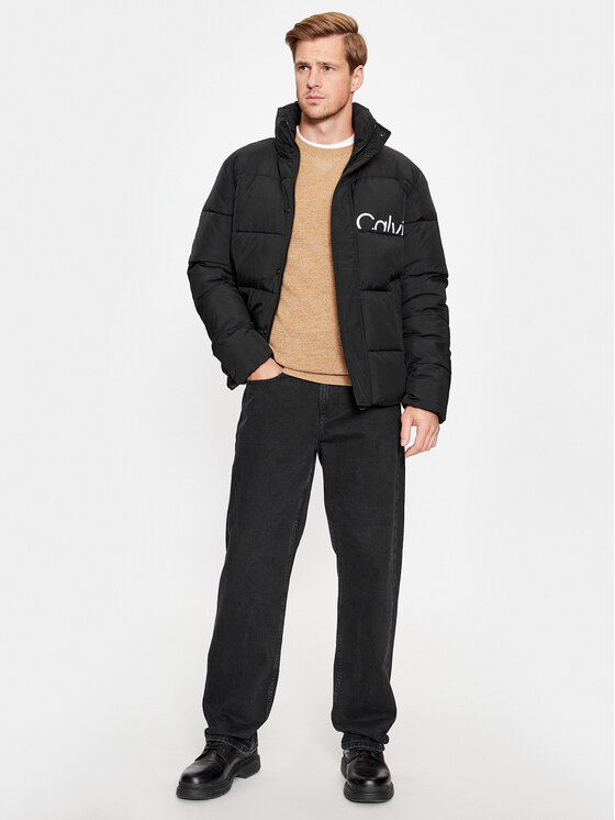 Calvin Klein Jeans Calvin Klein Jeans Žieminė striukė Essentials J30J323708 Juoda Regular Fit