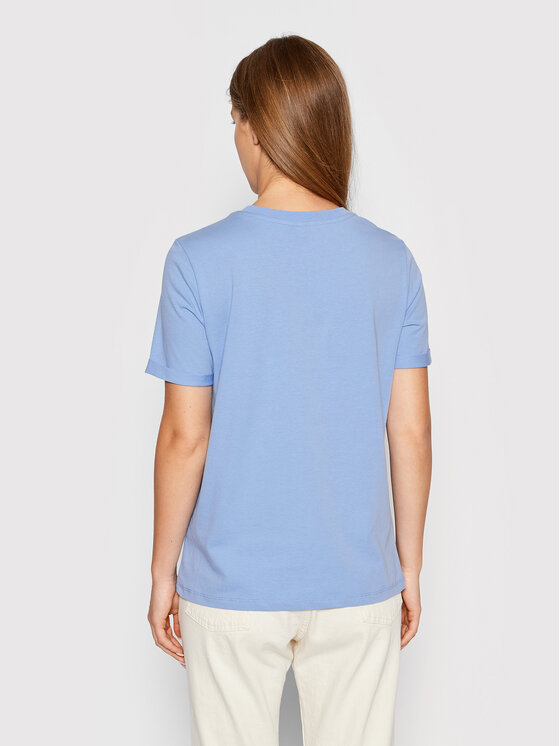 Pieces Pieces T-Shirt Ria 17086970 Blau Regular Fit