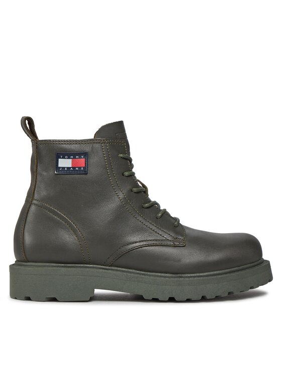 Tommy Jeans Tommy Jeans Trappers Tjm Ruberized Lace Up EM0EM01276 Verde
