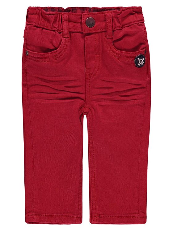 Kanz Kanz Spodnie materiałowe 1842464-2126 Czerwony Basic Fit