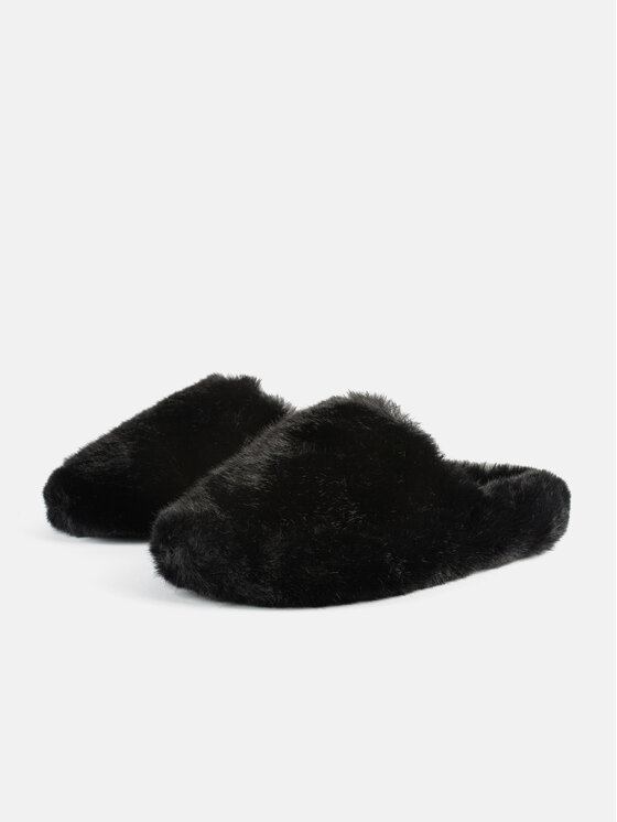 L37 L37 Pantofole LITTLE FLUFFY CLOUDS Nero