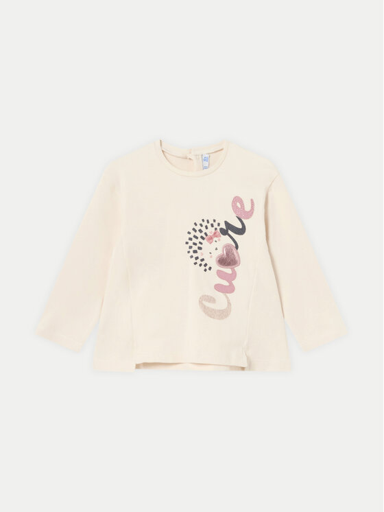 Mayoral Mayoral Bluse 2050 Beige Regular Fit