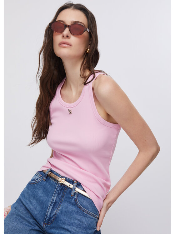 Liu Jo Liu Jo Top WA6488J482252215 Fioletowy Regular Fit