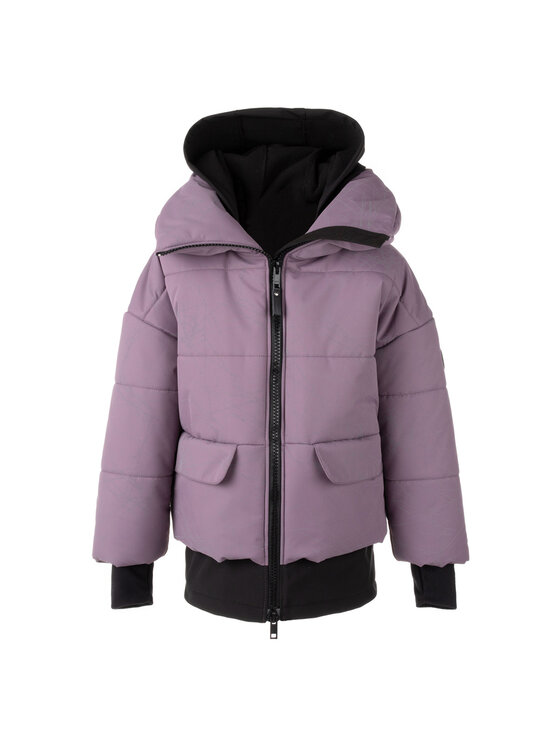 Lenne Lenne Kurtka anorak 22360-6041 Fioletowy Basic Fit