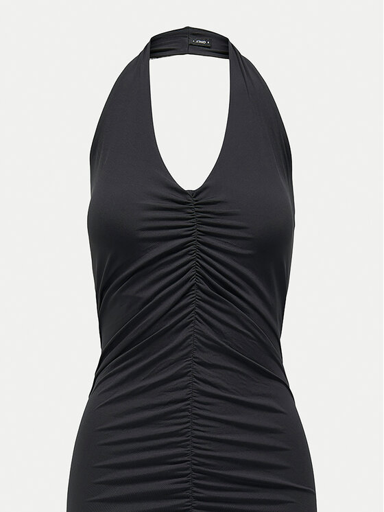 ONLY ONLY Φόρεμα κοκτέιλ Lea 15333223 Μαύρο Slim Fit
