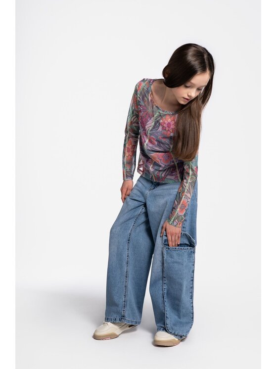 Coccodrillo Coccodrillo Jeansy WC5123105JCG-015 Granatowy Regular Fit