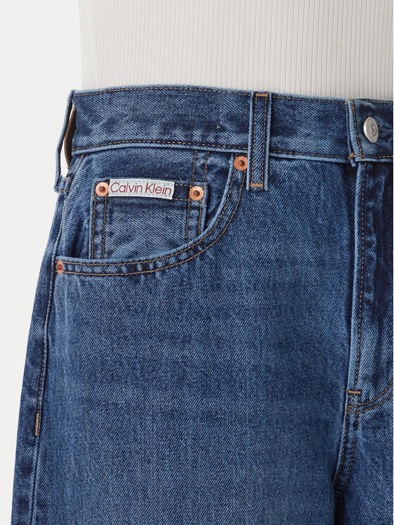 Calvin Klein Jeans Calvin Klein Jeans Дънки LV047F727G Тъмносин Wide Leg