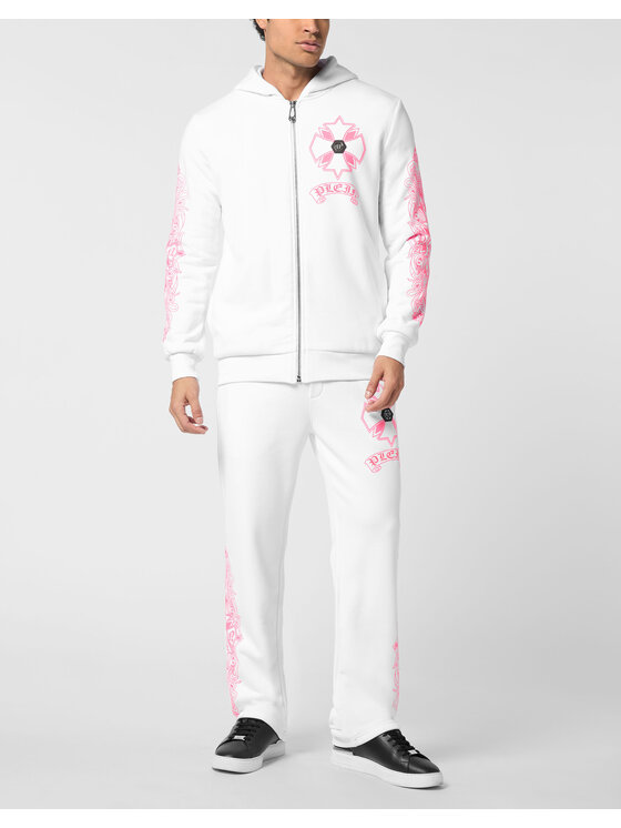 PHILIPP PLEIN PHILIPP PLEIN Bluza 25929 Różowy Athletic Fit