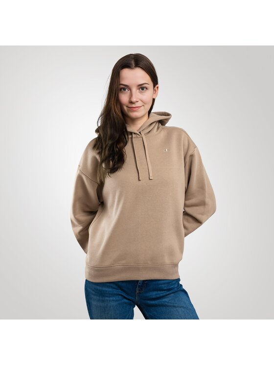 Champion Champion Bluza 116678-MS066-SVK_M Beżowy Regular Fit