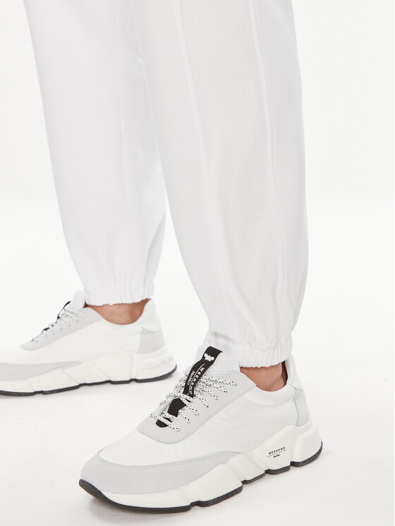 Max Mara Leisure Max Mara Leisure Долнище анцуг Markus 2416781038 Бял Regular Fit