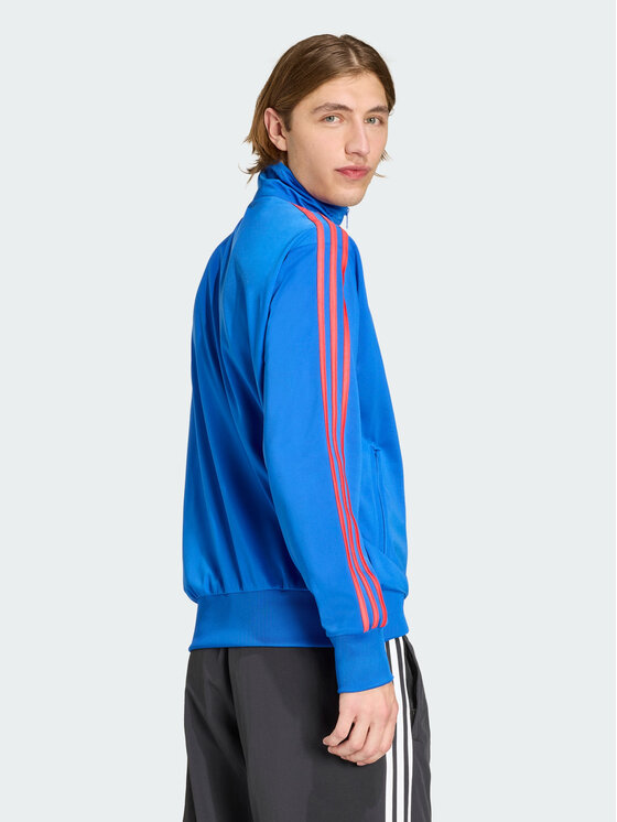 adidas adidas Bluza FIREBIRD Błękitny Loose Fit
