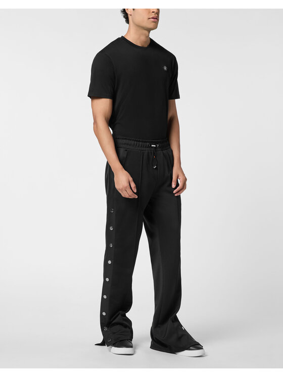 PHILIPP PLEIN PHILIPP PLEIN Spodnie dresowe 25997 Czarny Jogger Fit