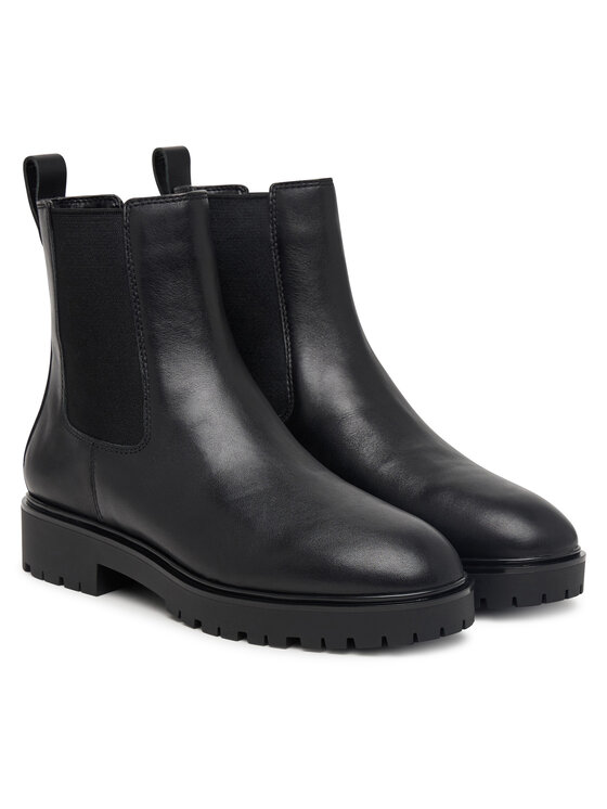 LAUREN RALPH LAUREN LAUREN RALPH LAUREN Kotníková obuv s elastickým prvkem 802974476002 Černá