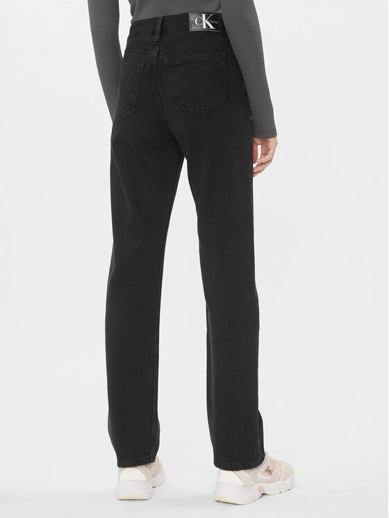 Calvin Klein Jeans Calvin Klein Jeans Τζιν J20J221243 Μαύρο Straight Fit