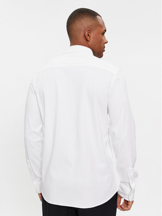 Calvin Klein Calvin Klein Koszula K10K110858 Biały Slim Fit