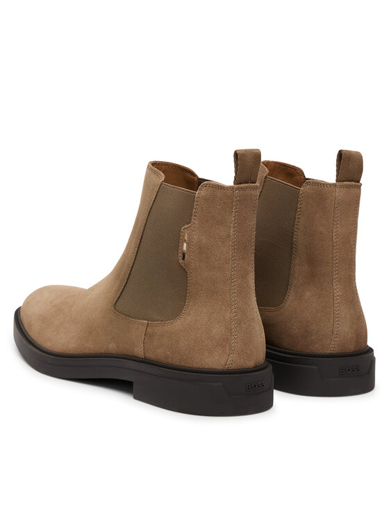 BOSS BOSS Klassische Stiefeletten Calev 50552528 Braun