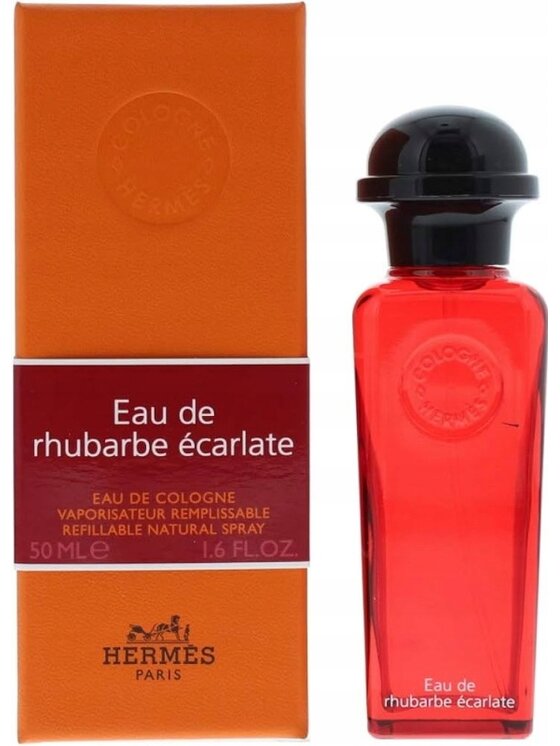 hermes eau de rhubarbe ecarlate woda kolońska 50 ml     