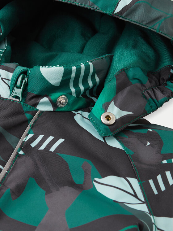 Reima Reima Overall de iarnă Puhuri 5100116B Verde Regular Fit