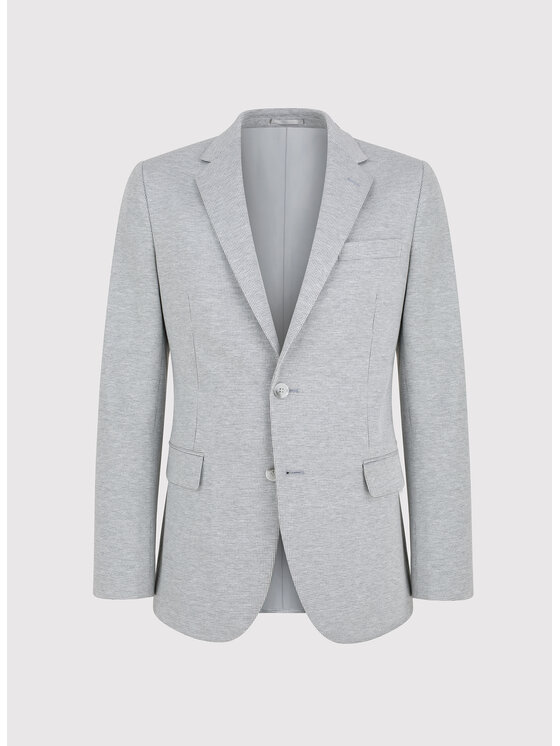 Pako Lorente Pako Lorente Marynarka P26WF-3X-005 Szary Slim Fit