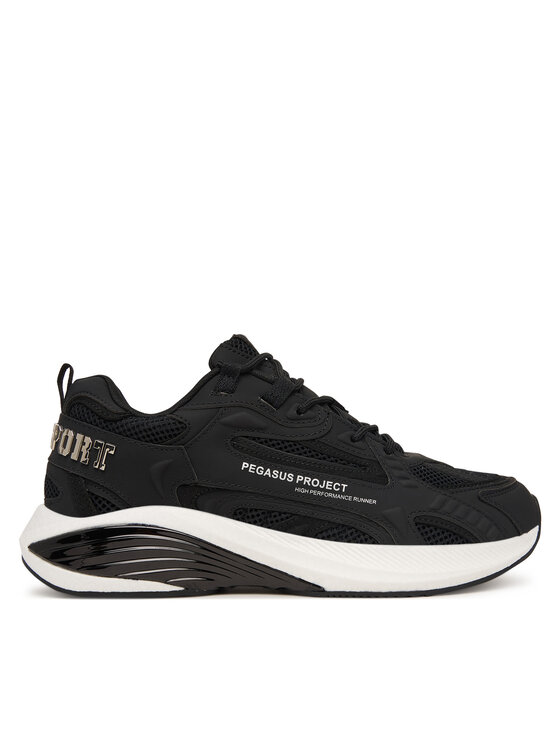 Plein Sport Plein Sport Sneakers Pegasus Project SAFS USC0935 STE003N Schwarz