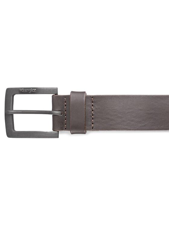 Wrangler Wrangler Pasek Męski Kabel Buckle W00108185 85 Brązowy