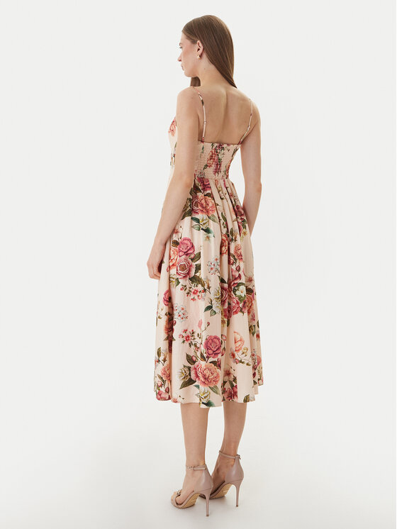 Guess Guess Coctailkleid W6GKAF W2558 Rosa Regular Fit