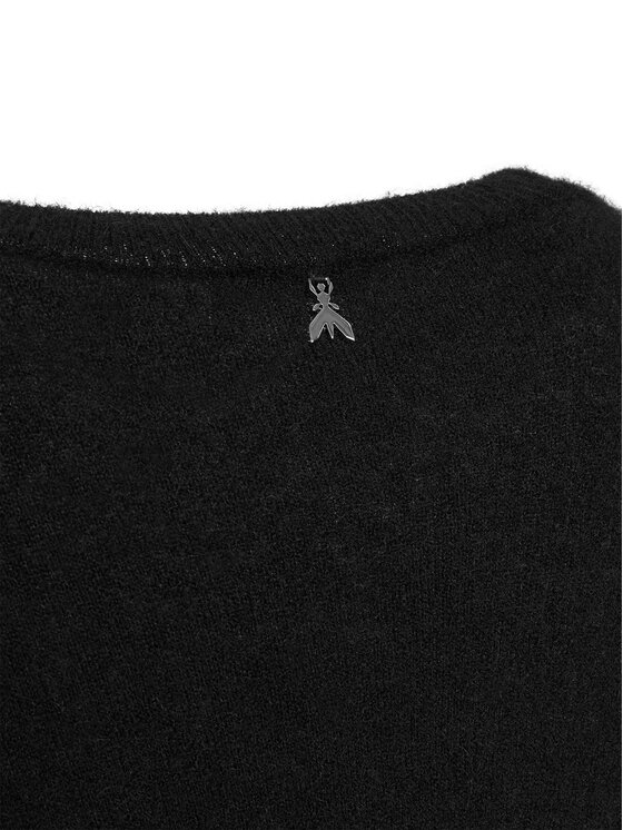 Patrizia Pepe Patrizia Pepe Džemperis 2K0326 K293 Melns Regular Fit