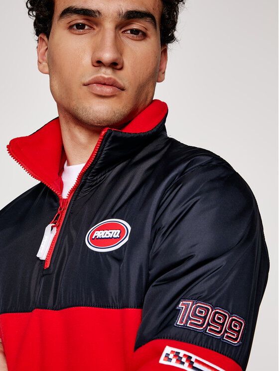 PROSTO. PROSTO. Polar KLASYK Torque 5011 Czerwony Regular Fit