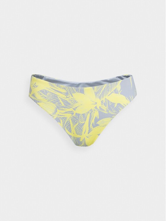 4F 4F Dół od bikini 4FSS23UBKBF025-73A Żółty