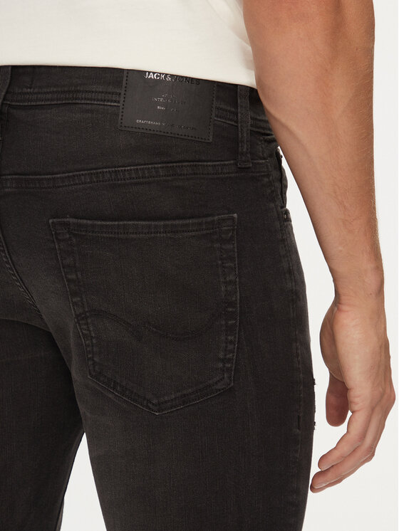 Jack & Jones Jack & Jones Džinsai Glenn 12259148 Juoda Slim Fit